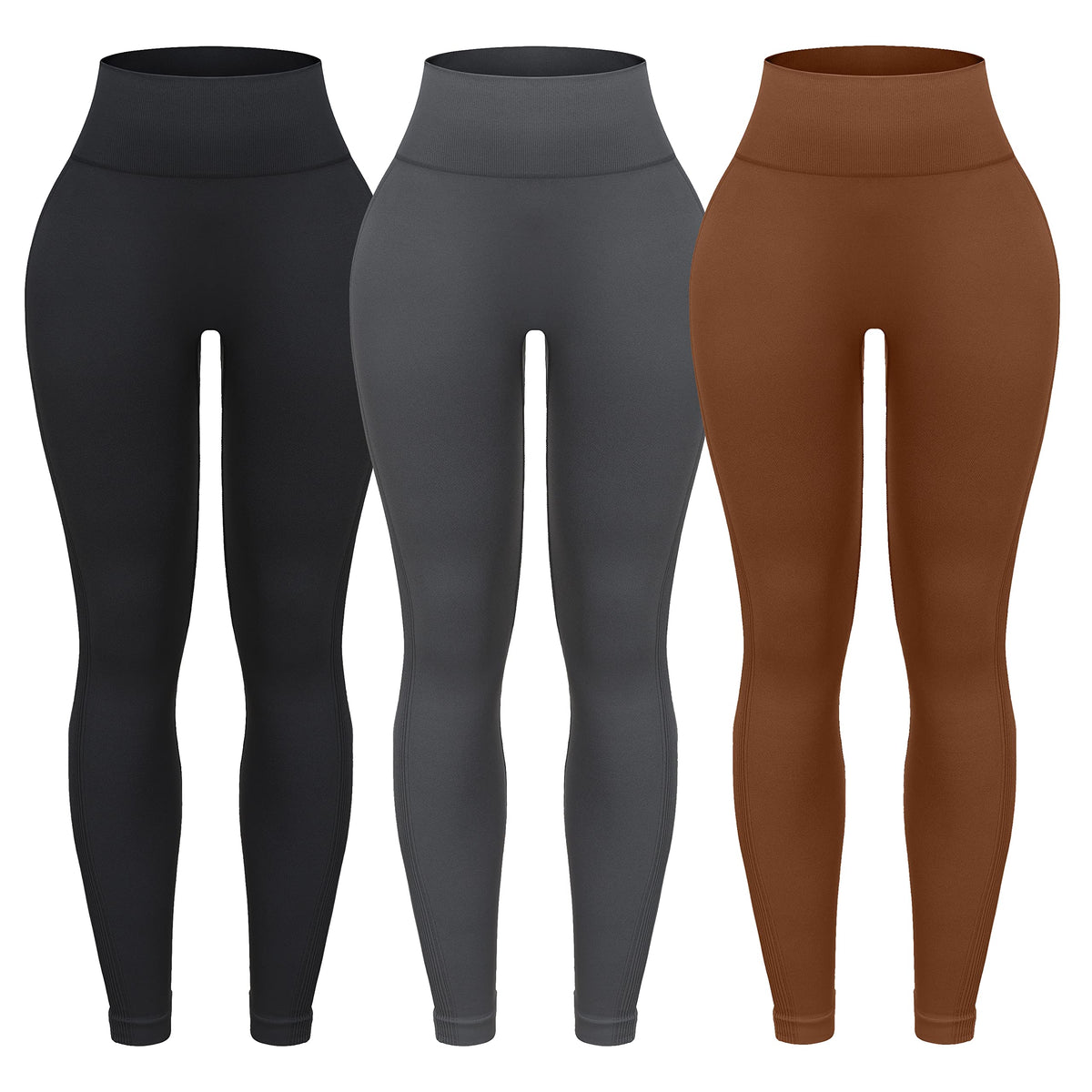 3 Pack Tie Dye Seamless High Waisted Workout Leggings for Women Scrunch Butt Lifting Yoga Gym Athletic Pants