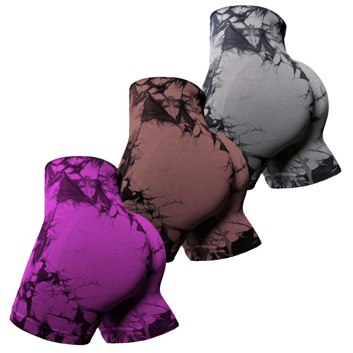Workout Shorts for Women Scrunch Butt Lifting High Waisted Yoga Gym Seamless Booty Biker Shorts