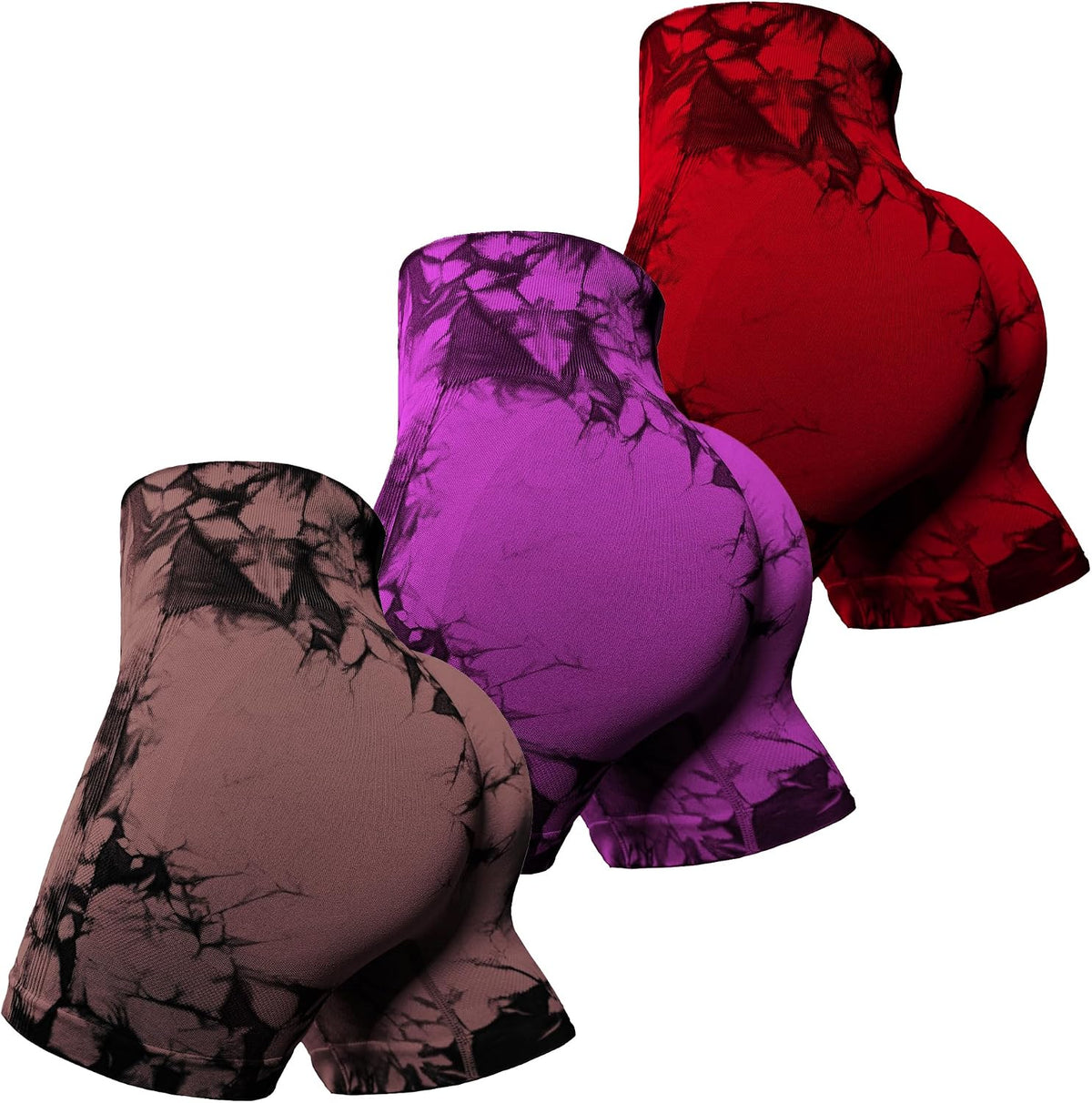 Workout Shorts for Women Scrunch Butt Lifting High Waisted Yoga Gym Seamless Booty Biker Shorts