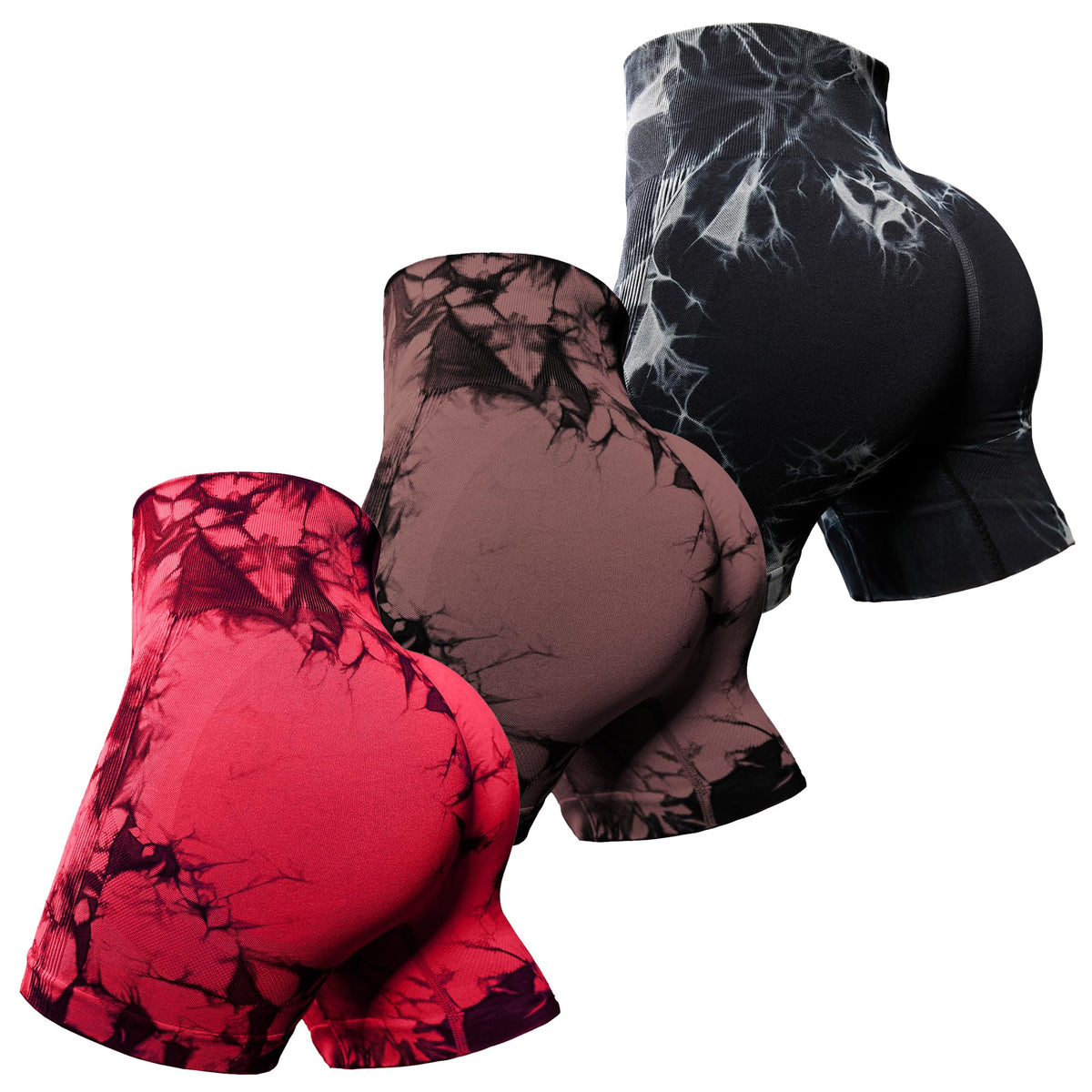 Workout Shorts for Women Scrunch Butt Lifting High Waisted Yoga Gym Seamless Booty Biker Shorts